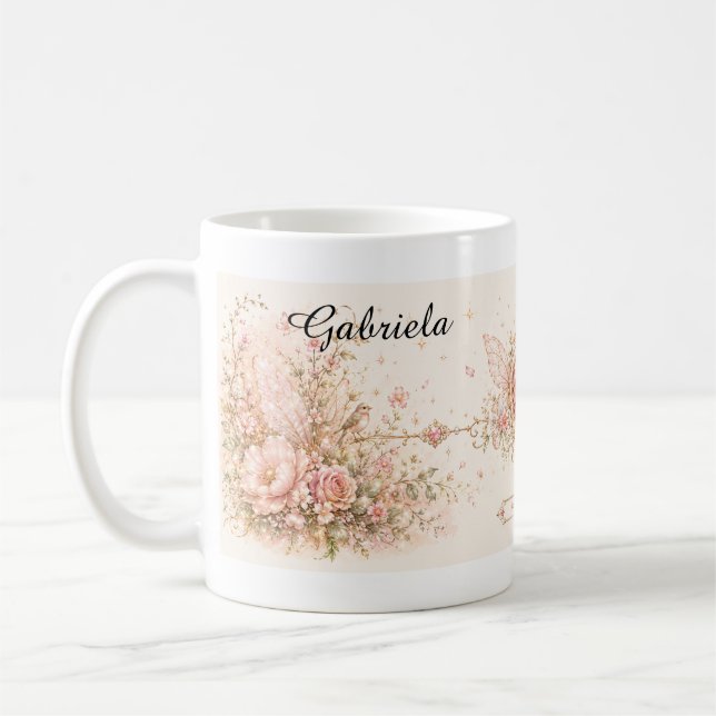 Liravelle Förtrollad Älvträdgård Fantasy Mugg (Vänster)
