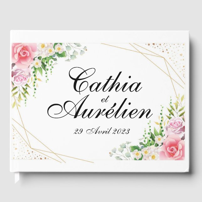 Lire d'or Collection chic et champêtre Gästböcker (Framsida)