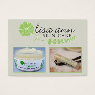 Lisa Ann Skincare Visitkort