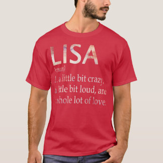 Lisa Girl Namn Definition T Shirt