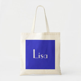 Lisa in Blue and White III Tygkasse
