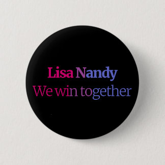 Lisa Nandy Bi Badge - Vi vinner tillsammans Knapp