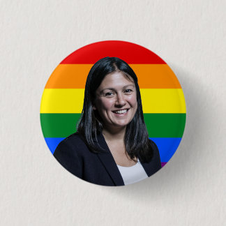 Lisa Nandy LGBT Badge Knapp