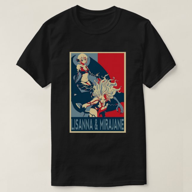 Lisanna och mirajane t shirt (Design framsida)