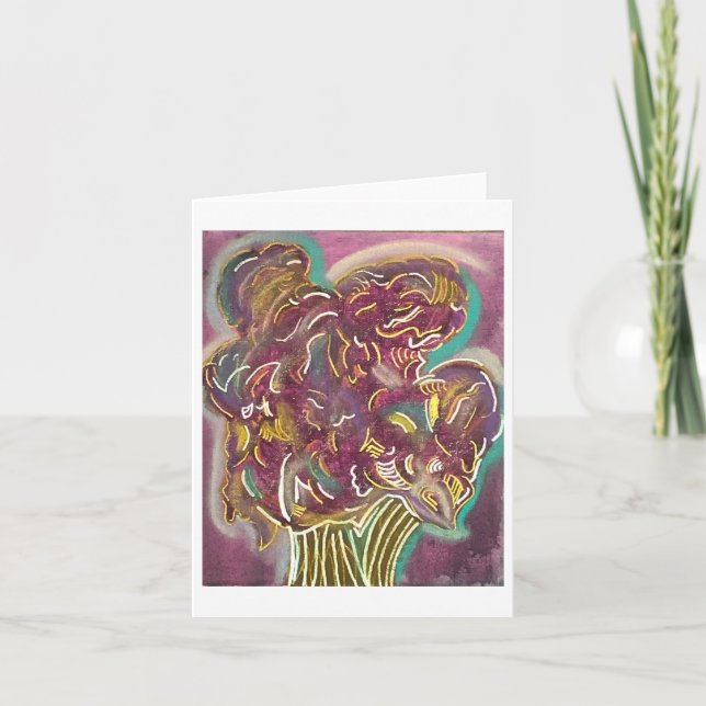 Lisa's Träd Anteckningskort (Framsida)