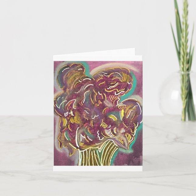 Lisa's Träd Anteckningskort (Framsida)