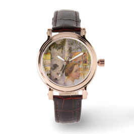 Lisbeth vid Birch Grove (vacker ung flicka) Armbandsur