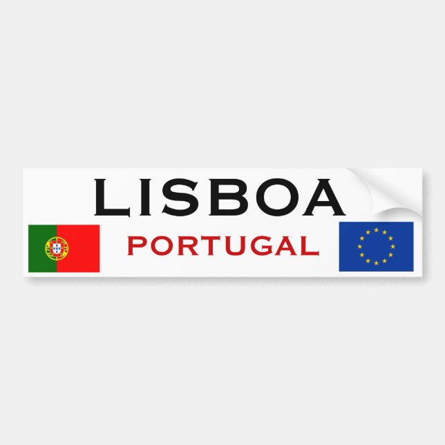 Lisboa* bildekal (Framsidan)