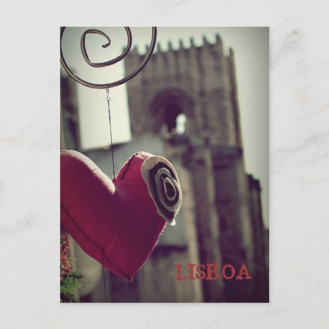 Lisboa menina.. vykort (Framsida)