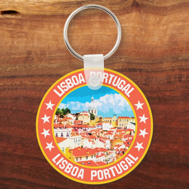Lisboa Nyckelring (Framsida)