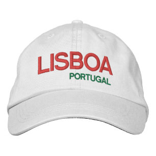 LISBOA PORTUGAL Embroized Hat Broderad Keps