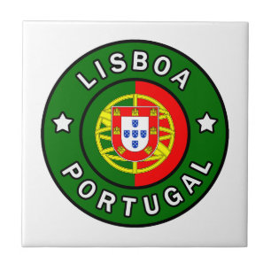 Lisboa Portugal Kakelplatta