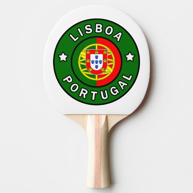 Lisboa Portugal Pingisracket (Framsidan)