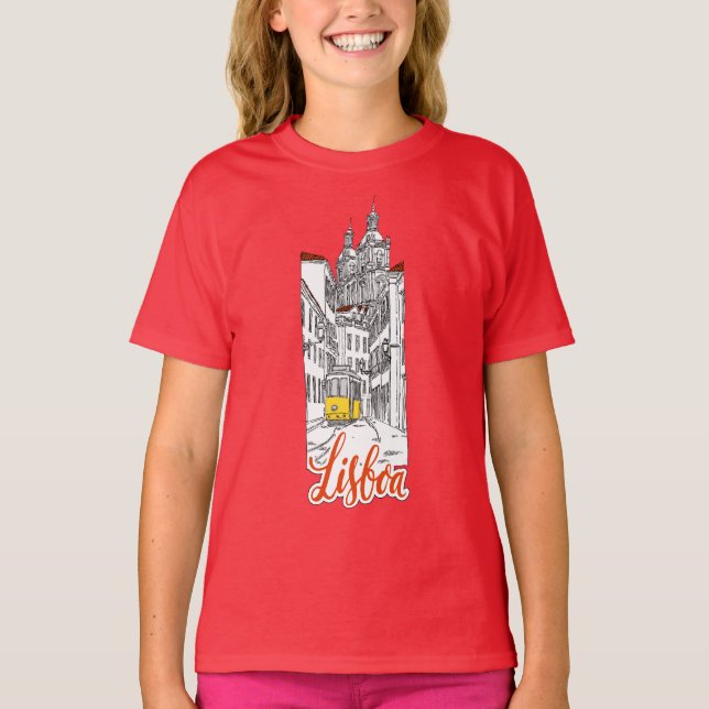 Lisboa T Shirt (Framsida)