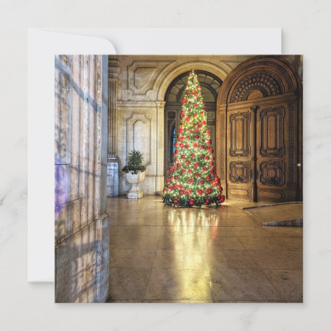 Lisbon-dörr julkort av Sidewalk Safari (Framsida)