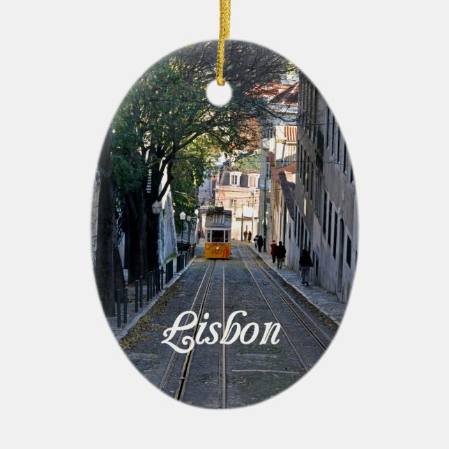Lisbon Julgransprydnad Keramik (Framsidan)