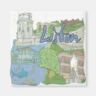 Lisbon Magnet
