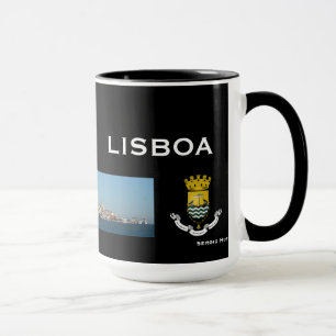 Lisbon Portugal panorama- mugg