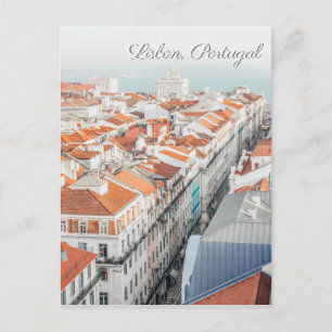 Lisbon Portugal reser vykortet Inbjudan Vykort