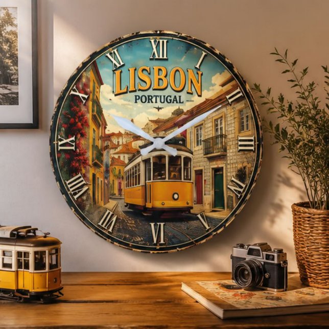 Lisbon Portugal  Stor Klocka (Skapare uppladdad)