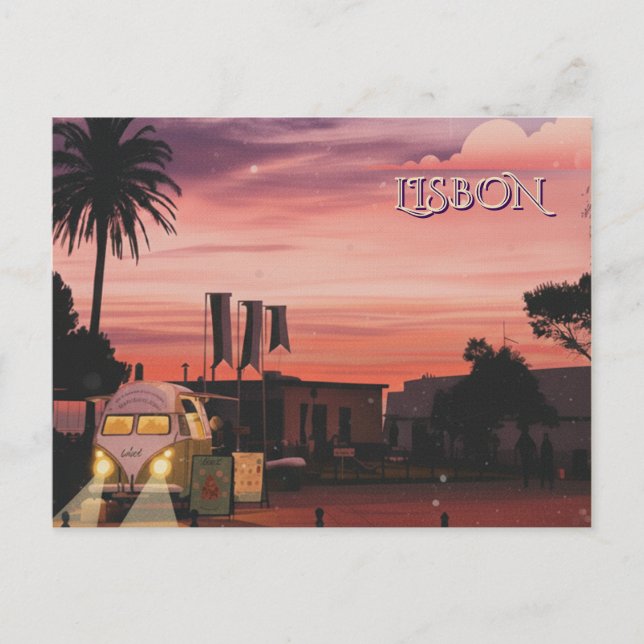 Lisbon Postcard Vykort (Framsida)