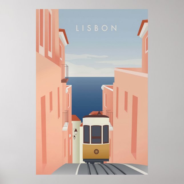 Lisbon Poster (Framsidan)
