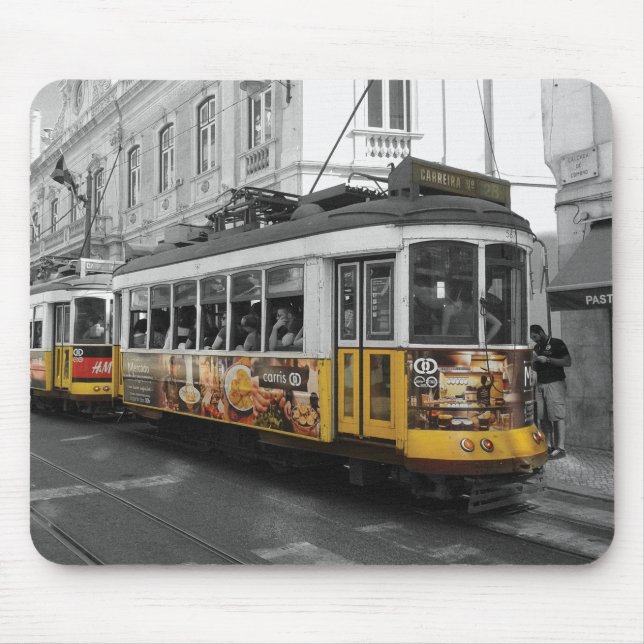 Lisbon spårvagn 28% pipe% Eletrico 28 Lisboa Musmatta (Framsidan)