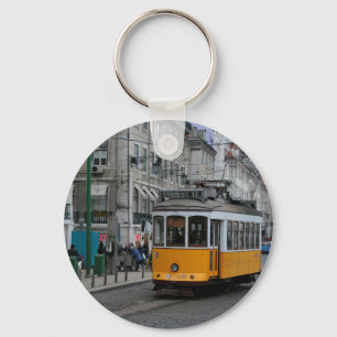 Lisbon spårvagn Portugal Tranvias de Lisboa Nyckelring