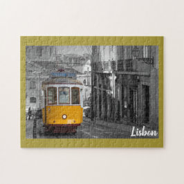 Lisbon spårvagnpussel pussel