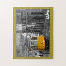 Lisbon spårvagnpussel pussel