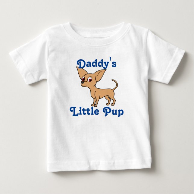 Lisma chihuahuaen med kort hår t-shirt (Framsida)