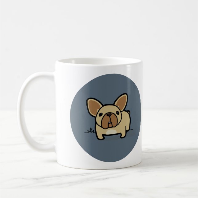 Lisma Frenchie Kaffemugg (Vänster)