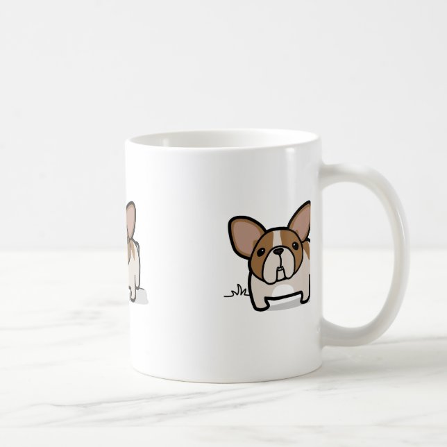 Lisma Pied Frenchie Kaffemugg (Höger)