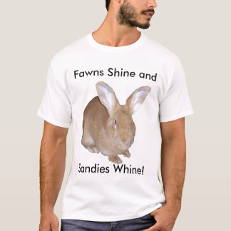 Lismar sken, och Sandies gnällar! T-tröja Tee Shirt