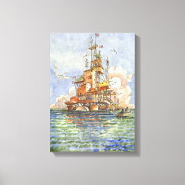 L'Isola Galleggiante Canvastryck