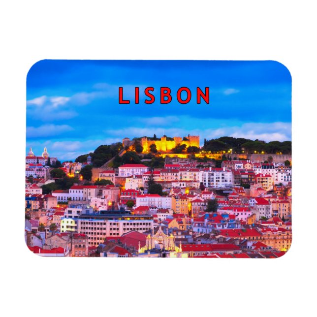 Lissabon 001B Magnet (Horisontell)