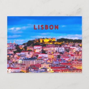 Lissabon 001B Vykort