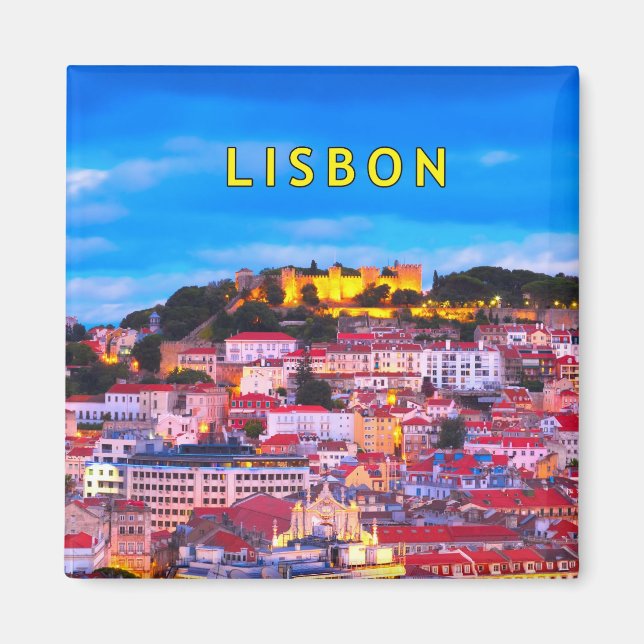 Lissabon 001C Magnet (Framsidan)