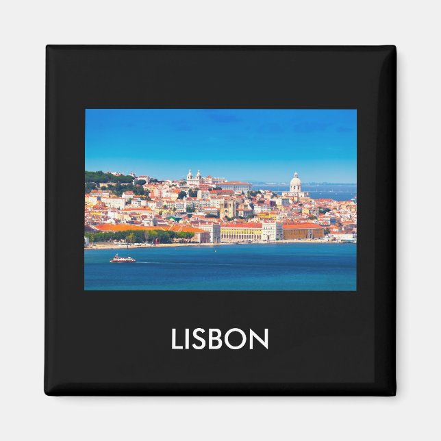 Lissabon 002 W Magnet (Framsidan)