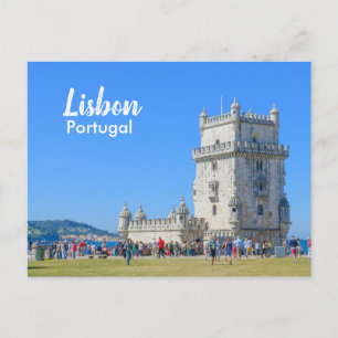 Lissabon Belem Torn i Portugal Vykort