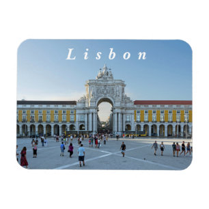 Lissabon. Commerce Square. Magnet