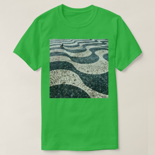 Lissabon Crazy Pave T Shirt (Design framsida)
