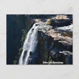 Lissabon Falls, Mpumalanga Vykort