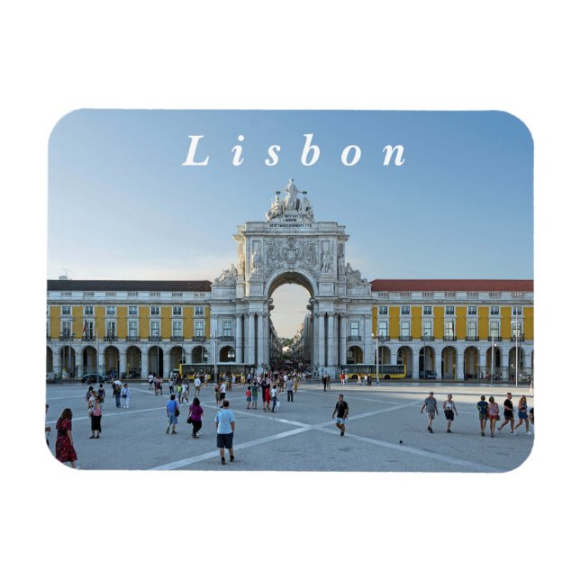 Lissabon. Handelskorgen. Magnet (Horisontell)