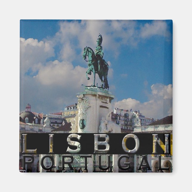 Lissabon Magnet (Framsidan)