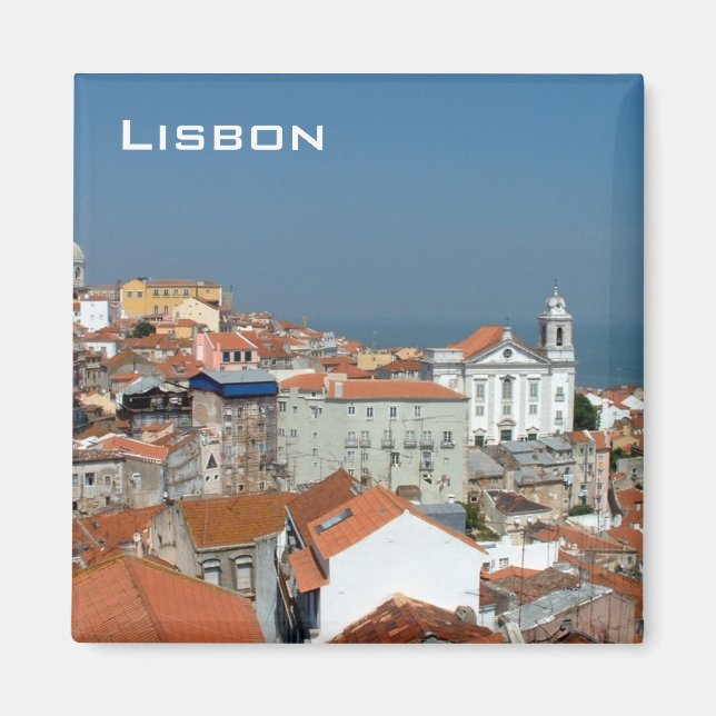 Lissabon Magnet (Framsidan)
