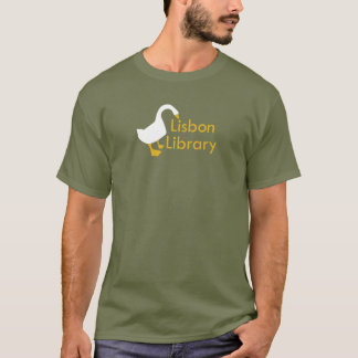 Lissabon Maine Bibliotek tshirt T Shirt