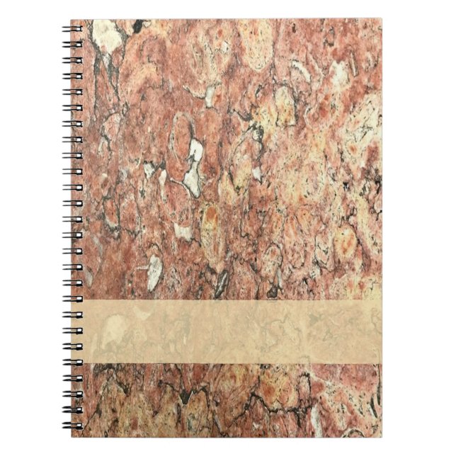 Lissabon Marble Anteckningsbok (Framsidan)