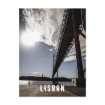 Lissabon, Portugal-affisch