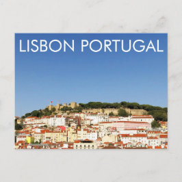 Lissabon Portugal Alfama Views Vykort